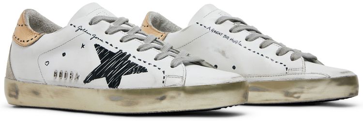 Golden Goose Wmns Superstar White Gold