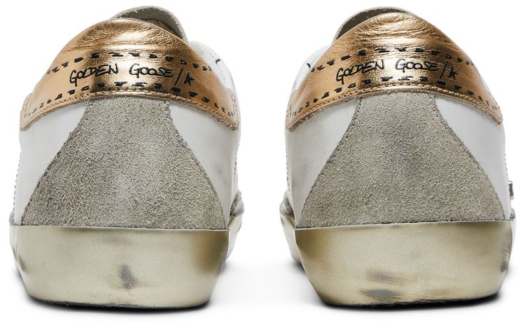 Golden Goose Wmns Superstar White Gold