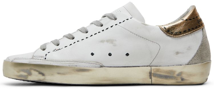 Golden Goose Wmns Superstar White Gold