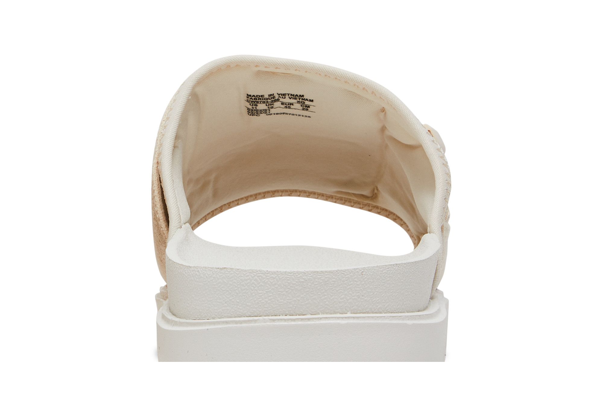 nike asuna slide pearl white