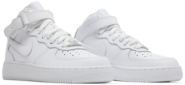 Air Force 1 Mid LE GS Triple White