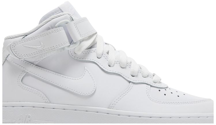 Air Force 1 Mid LE GS Triple White