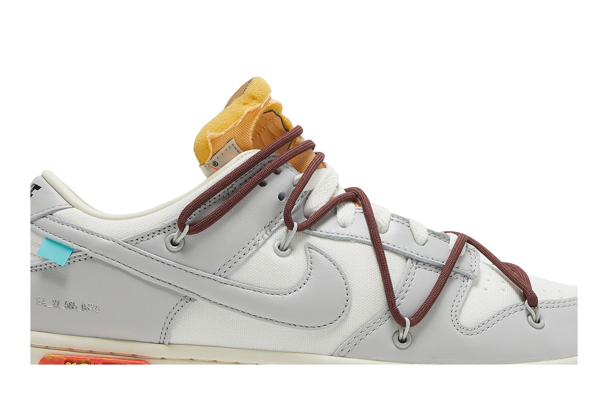 Size 5.0 Off White x Dunk Low Lot 46 of 50