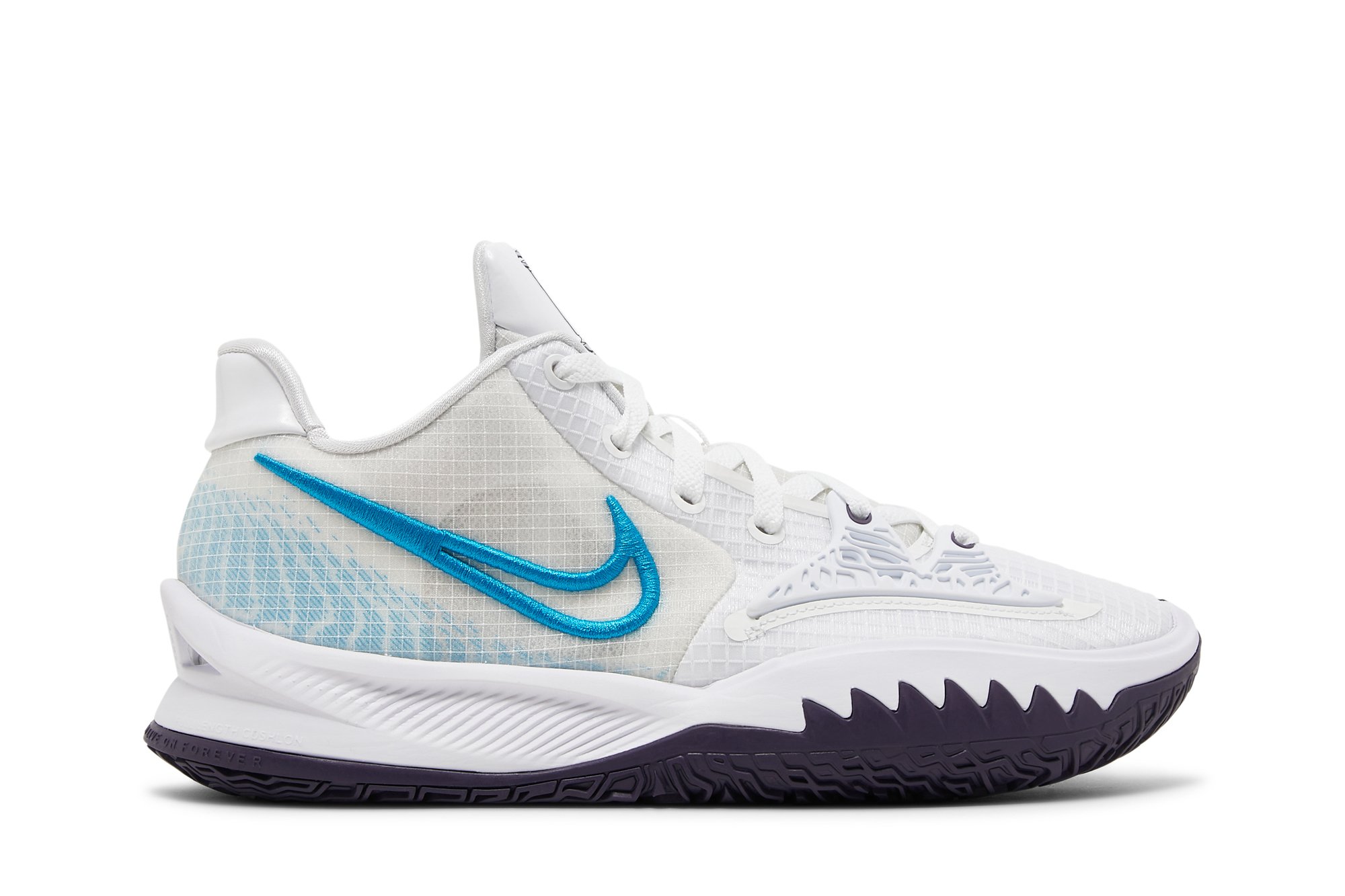 Buy Kyrie Low 4 EP 'White Laser Blue' - CZ0105 100 - White | GOAT