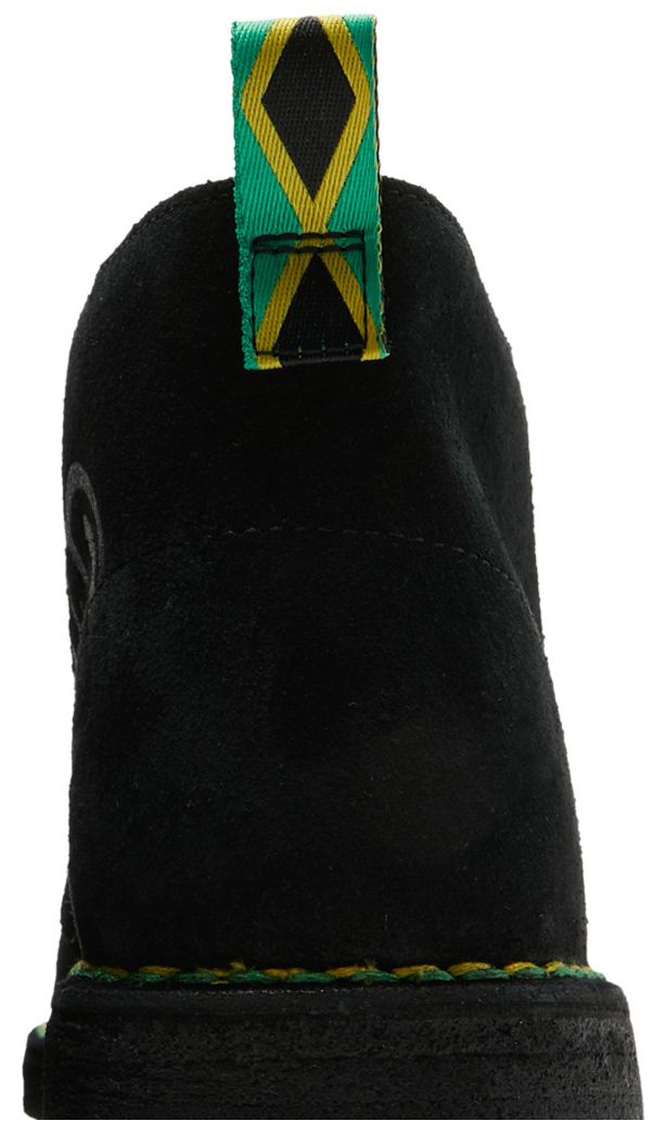 Jamaica x Clarks Desert Boot Black