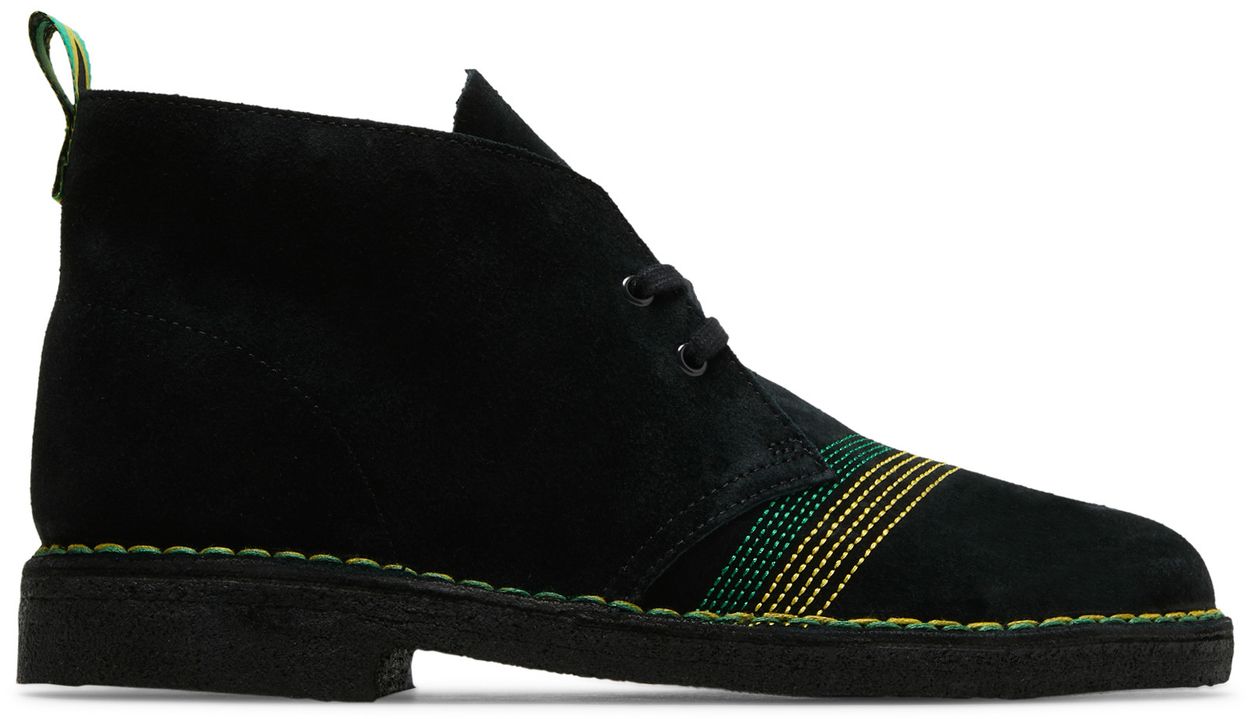 Buy Jamaica x Desert Boot 'Black' 26155917 GOAT