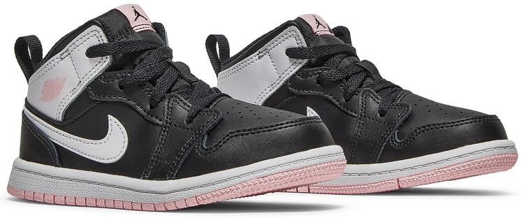 Air Jordan 1 Mid TD Black Arctic Punch