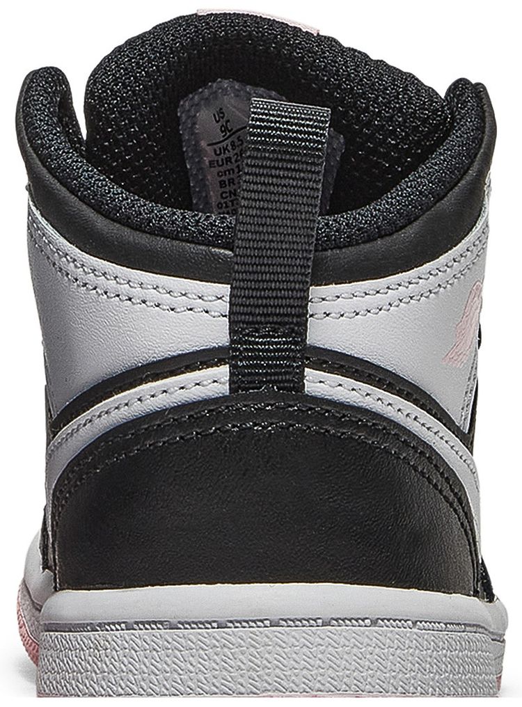 Air Jordan 1 Mid TD Black Arctic Punch