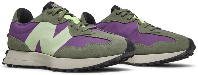 New Balance 327 Sour Grape Bleached Lime Glow