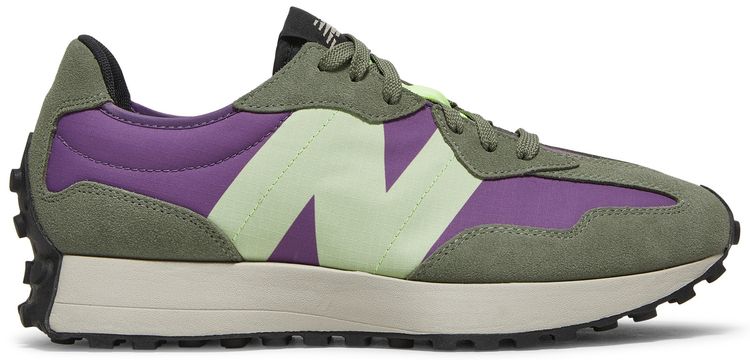 New Balance 327 Sour Grape Bleached Lime Glow
