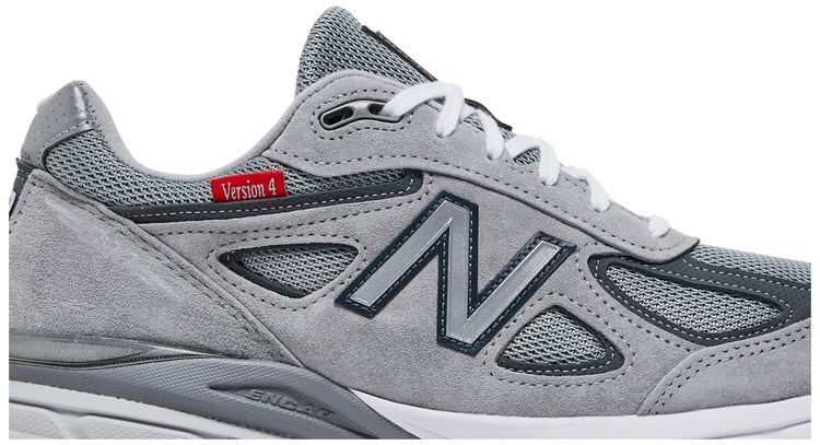 New Balance 990v4 Made In USA Red Label   Grey
