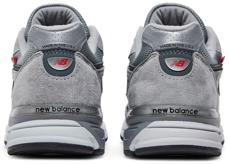 New Balance 990v4 Made In USA Red Label   Grey