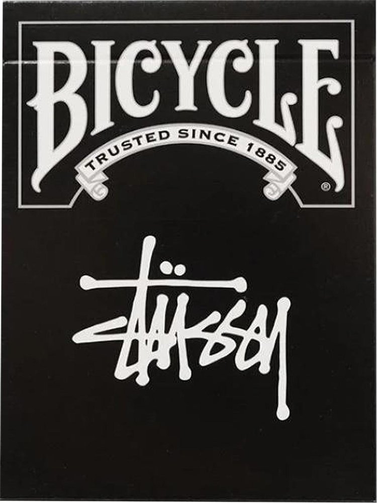 Stussy Playing Cards Black