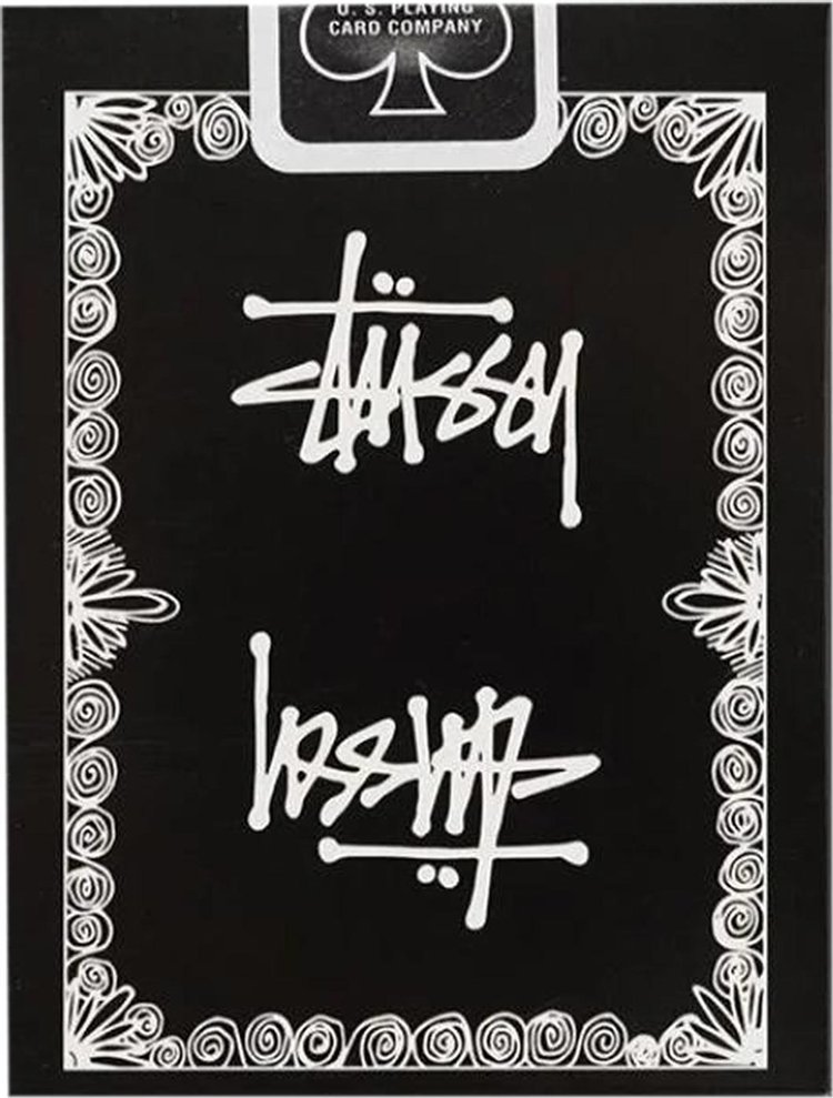 Stussy Playing Cards 'Black'