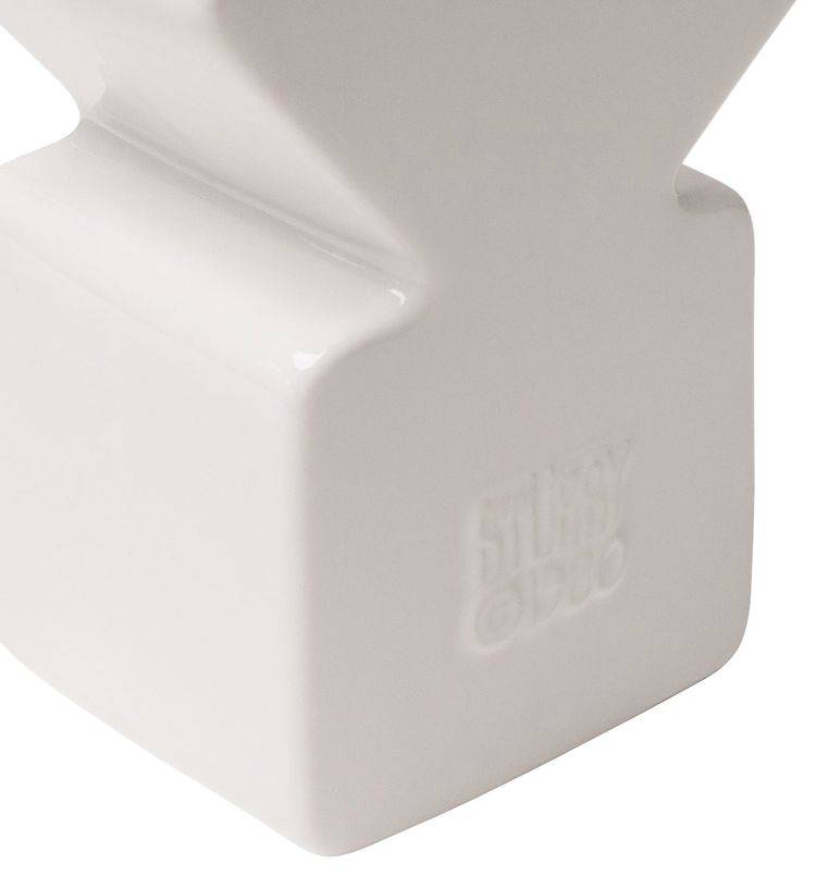 Stussy Ceramic Dice Vase White