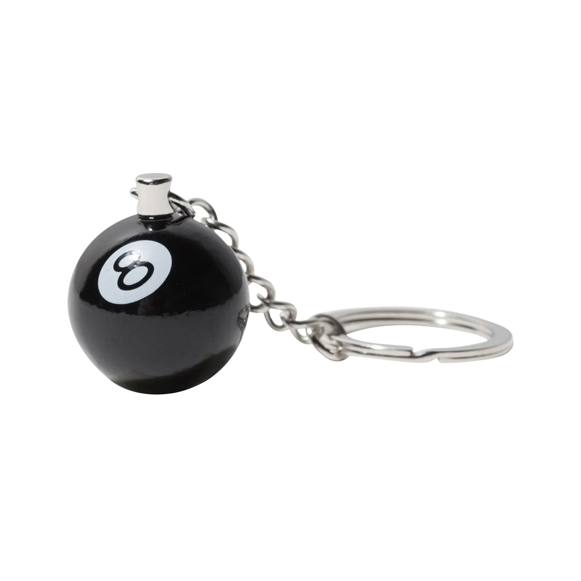 Stussy 8 Ball Keychain 'Black'