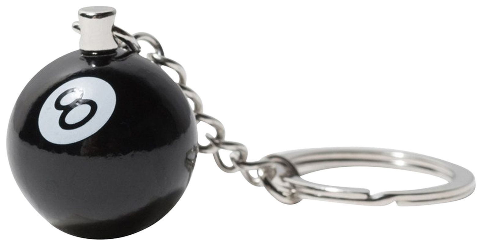 Buy Stussy 8 Ball Keychain 'Black' 138767 BLAC GOAT