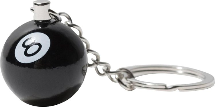 Stussy 8 Ball Keychain 'Black'