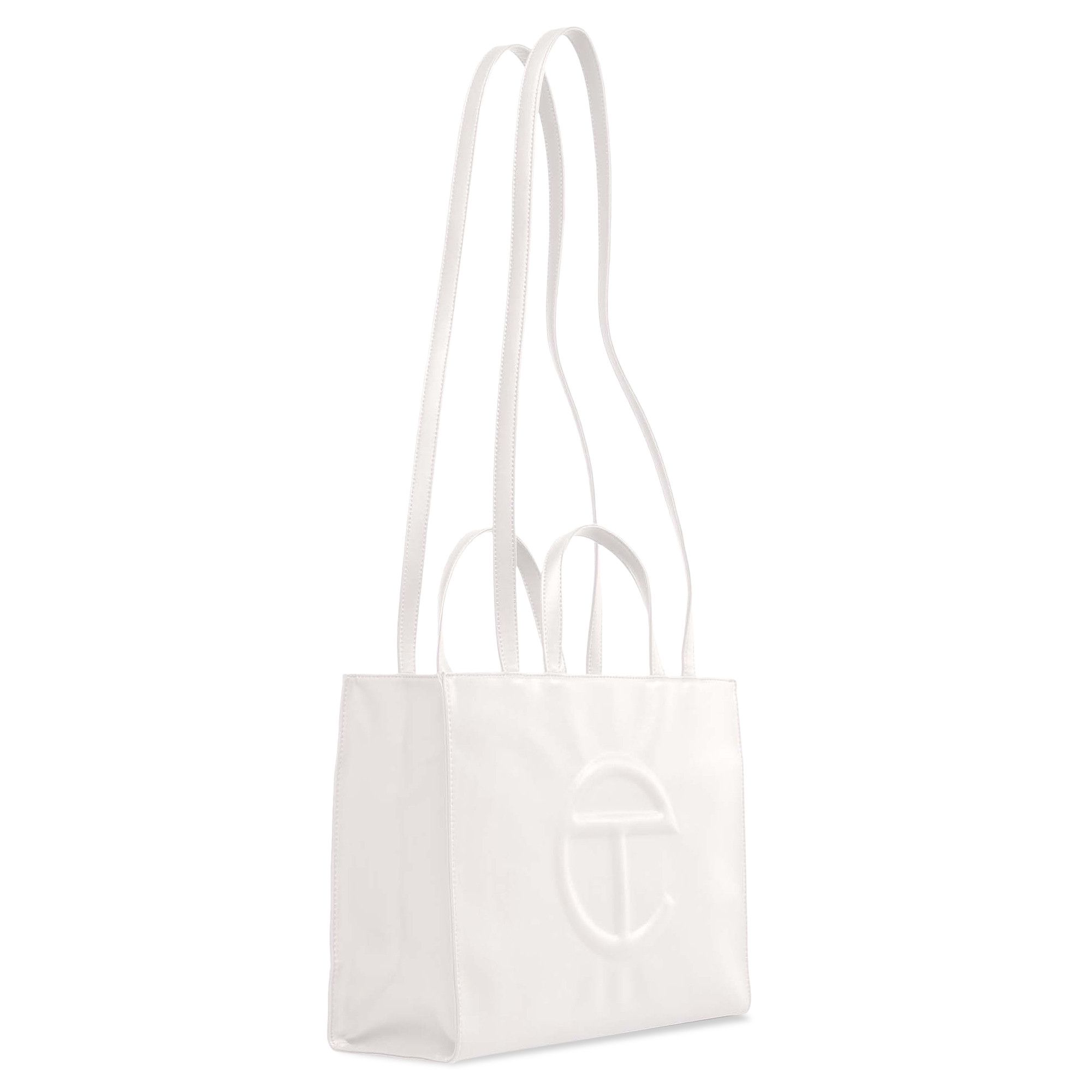 Buy Telfar Medium Shopping Bag 'White' - TF 012 WT M | GOAT