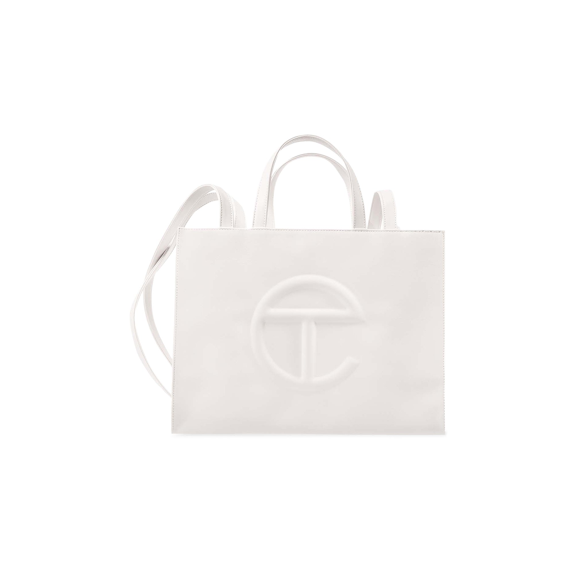 Pre-Owned Telfar Medium Shopping Bag 'White' | GOAT