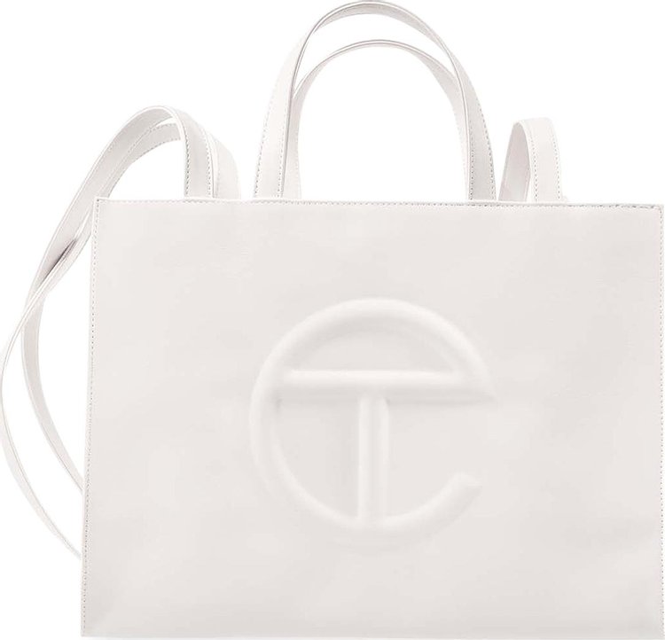 Pre-Owned Telfar Medium Shopping Bag 'White'