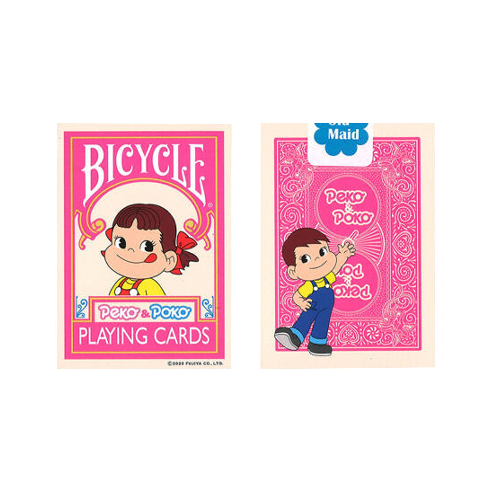 Buy Bicycle x Peko & Peko Playing Cards 'White/Pink/Blue' - 3933