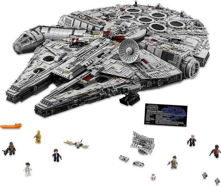 LEGO Star Wars Millennium Falcon Set Multicolor