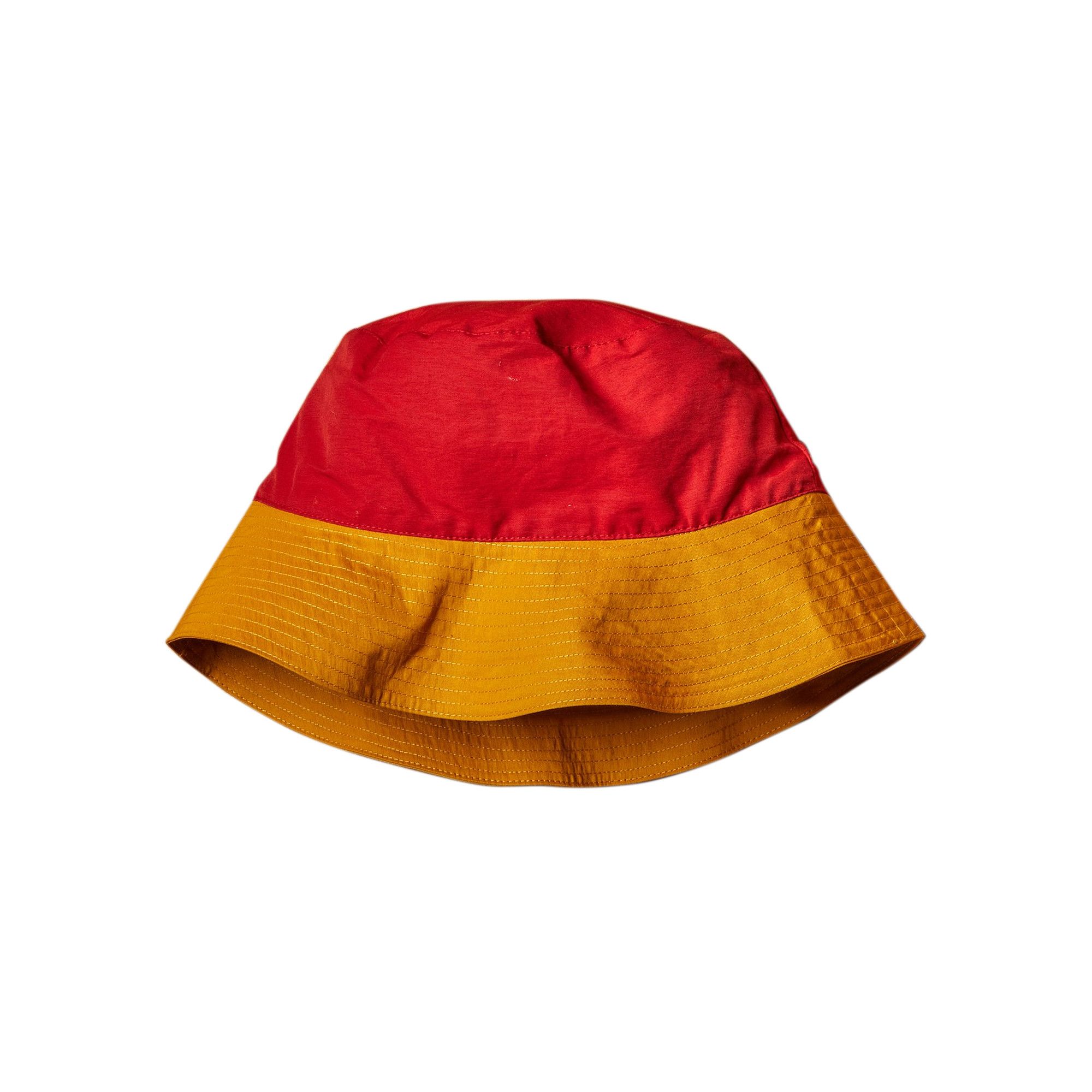 Buy Bode Monday Bucket Hat 'Red/Yellow' - 3038 100000703MBH RED | GOAT