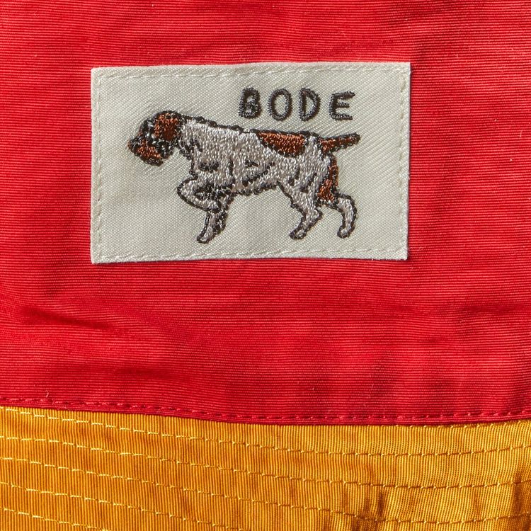 Bode Monday Bucket Hat RedYellow