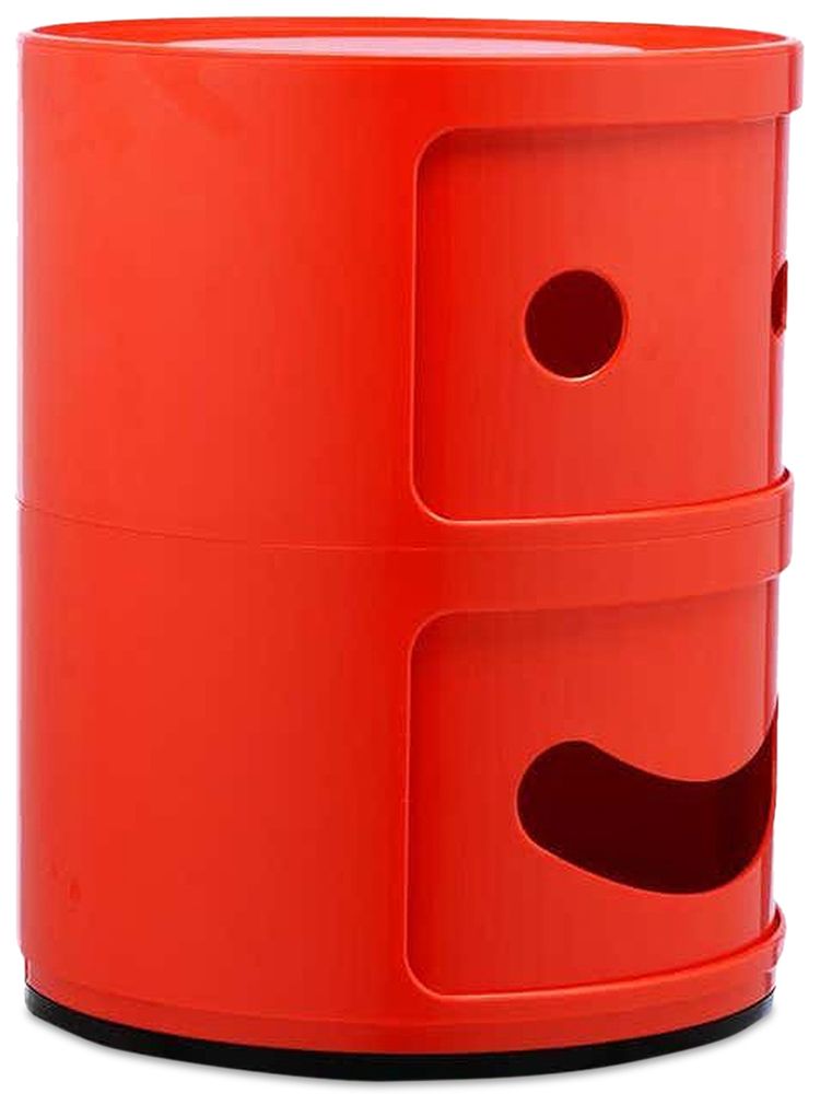 Kartell Componibii 2 Tier Drawer by Anna Castelli Ferrieri