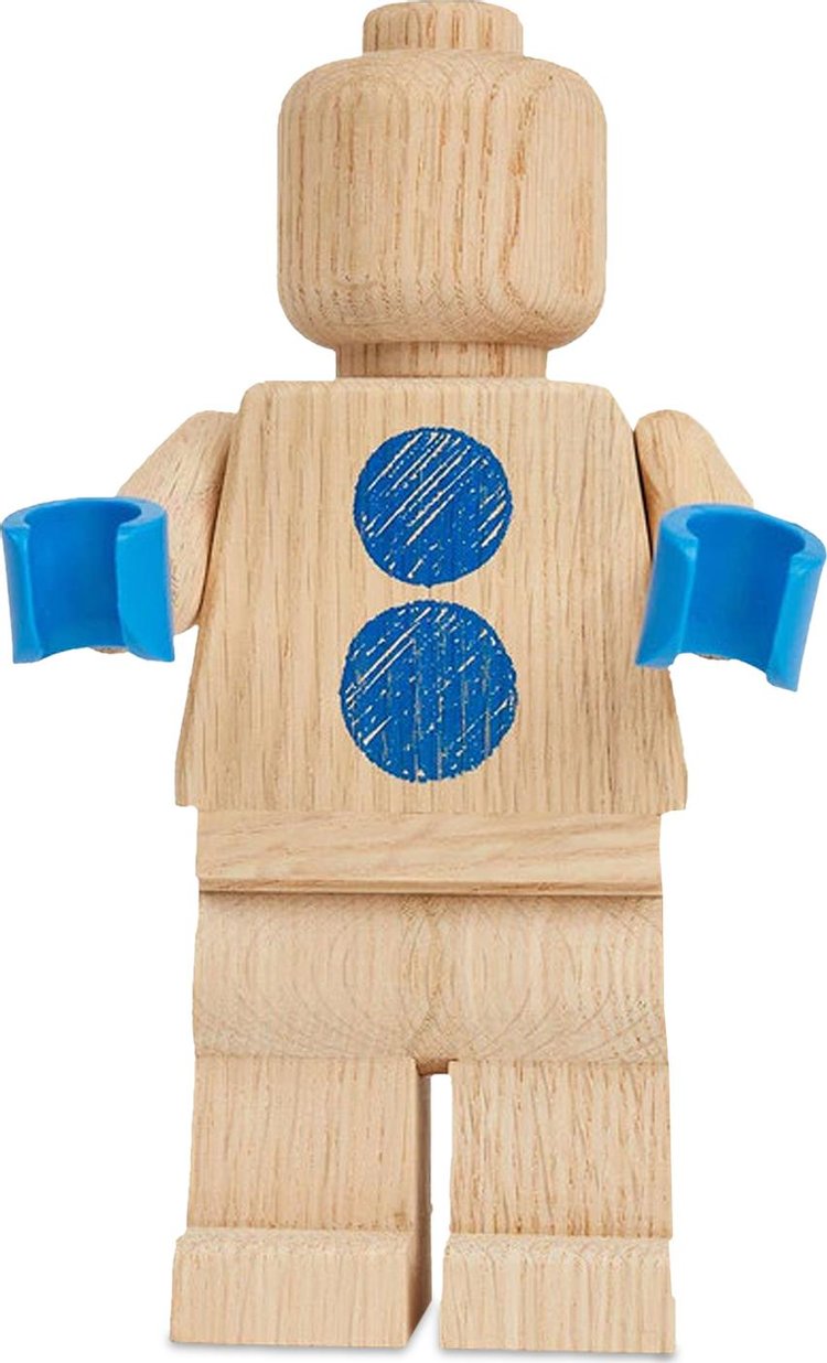 LEGO x Colette Mon Amour Wooden Minifigure 'Beige/Blue'