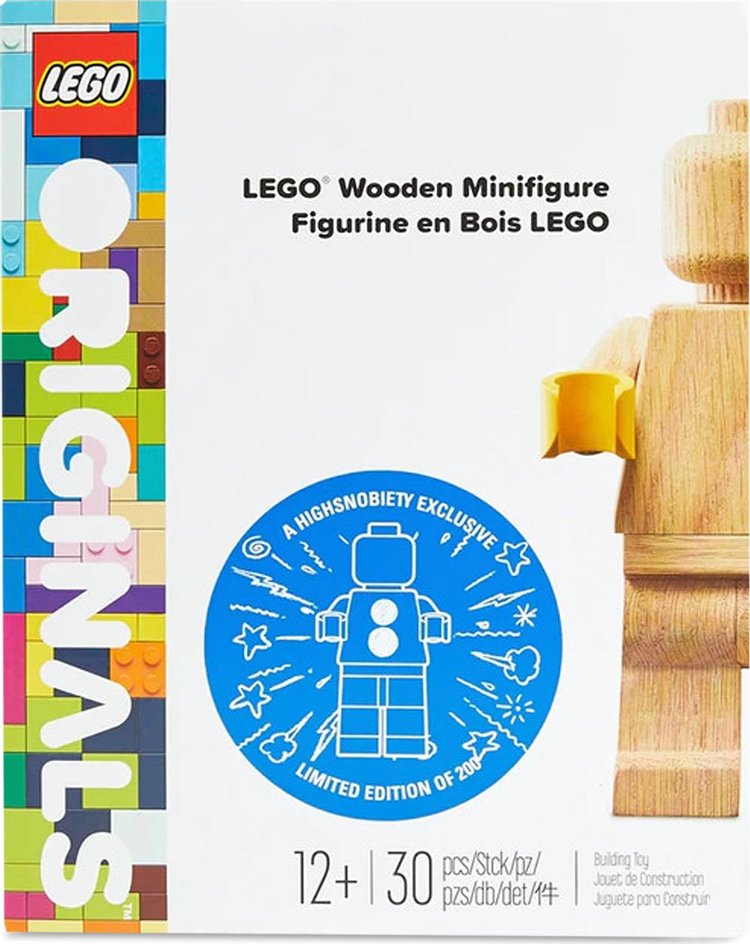 LEGO x Colette Mon Amour Wooden Minifigure BeigeBlue