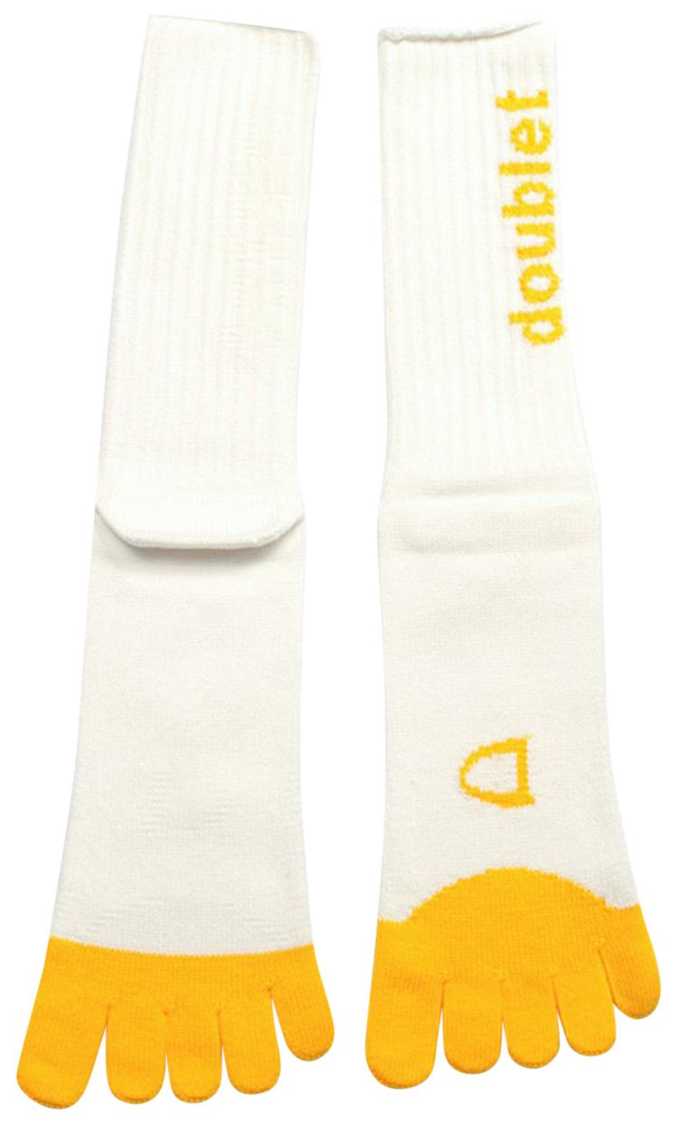 Doublet Fried Potato Socks White