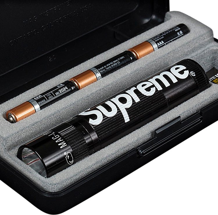 Supreme Maglite Mini Black