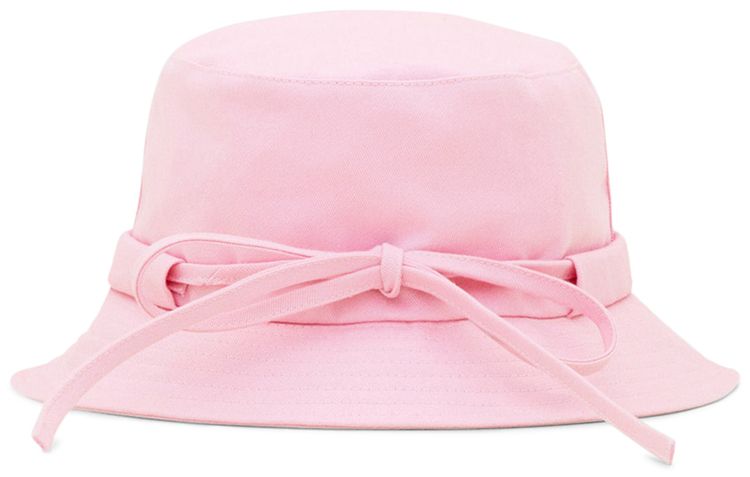 Jacquemus Le Bob Gadjo Canvas Bucket Hat Light Pink