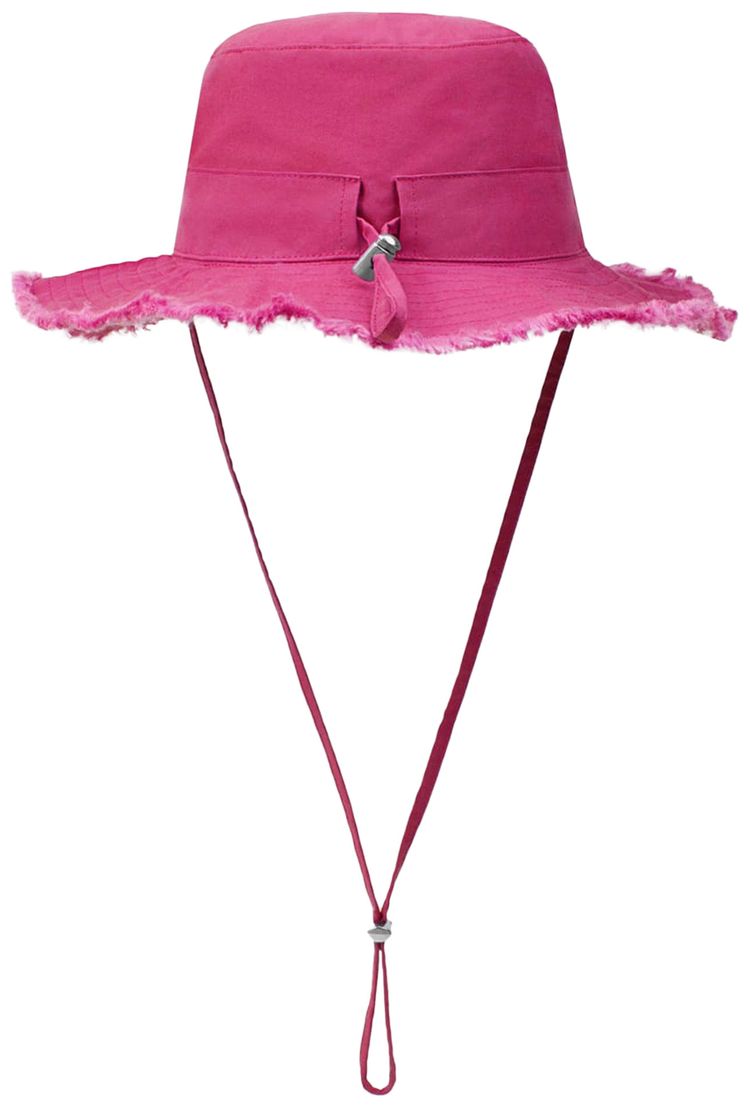Jacquemus Le Bob Artichaut Large Brim Bucket Hat Purple