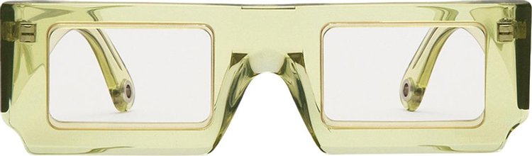 Jacquemus 3D Sunglasses 'Multi Green'