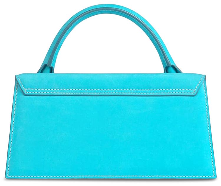 Jacquemus Le Chiquito Long Top Handle Bag Turquoise