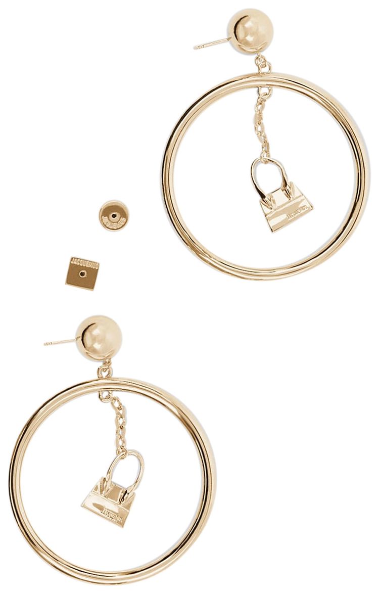 Jacquemus Hoop Earrings Gold