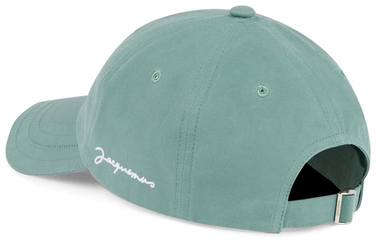 Jacquemus La Casquette Baseball Cap Green