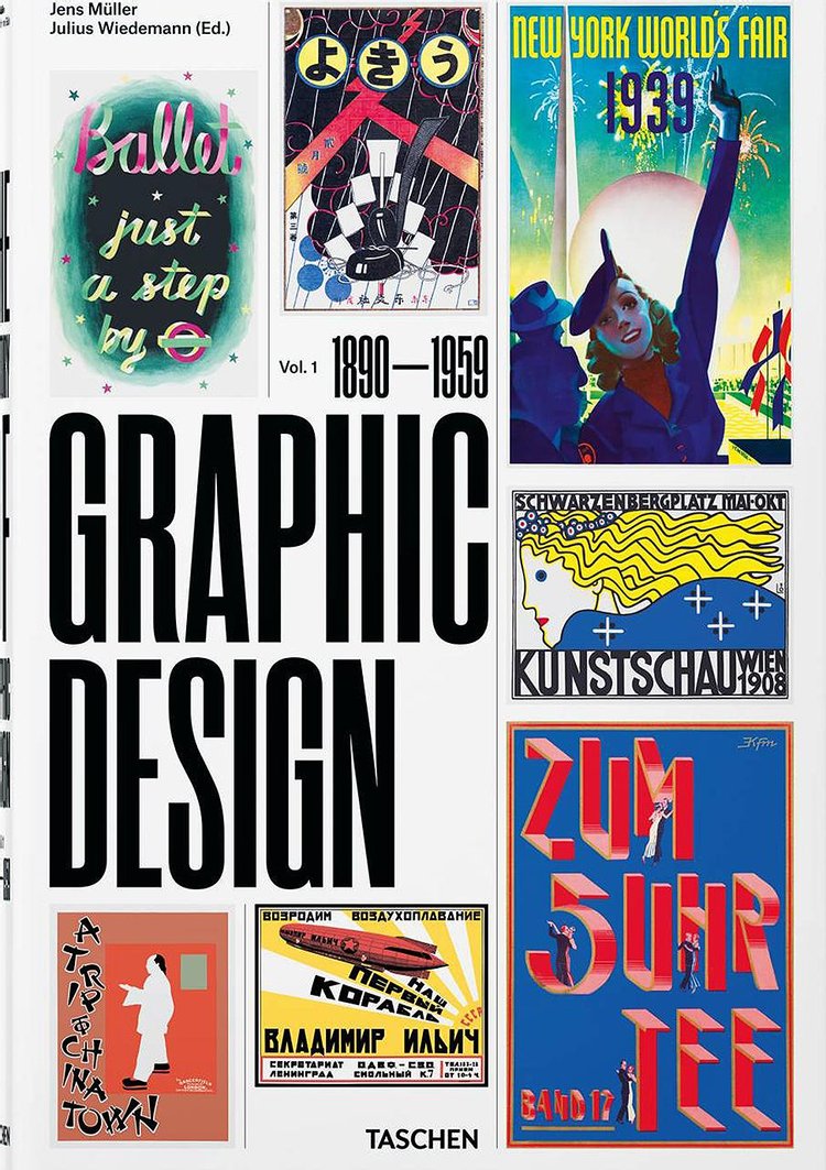 The History of Graphic Design Vol. 1 1890–1959 by Jens Müller