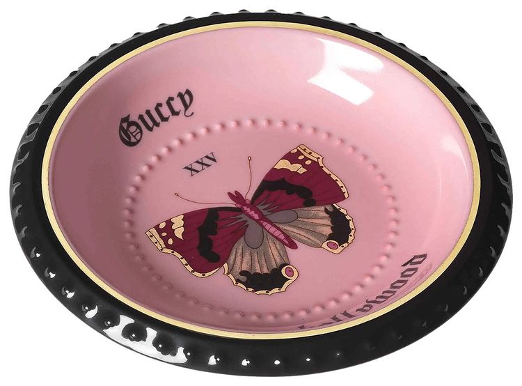 Gucci Butterfly Tinket Tray Light Pink