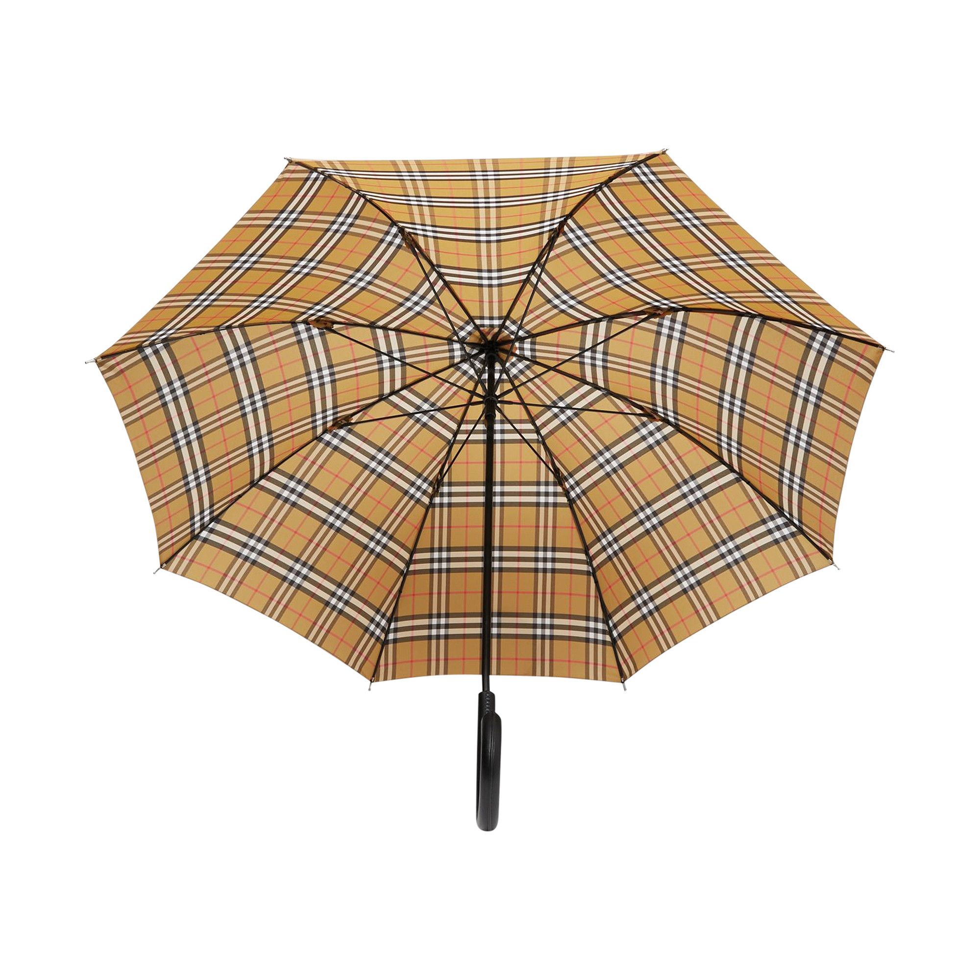 Burberry Vintage Check Umbrella Archive Beige