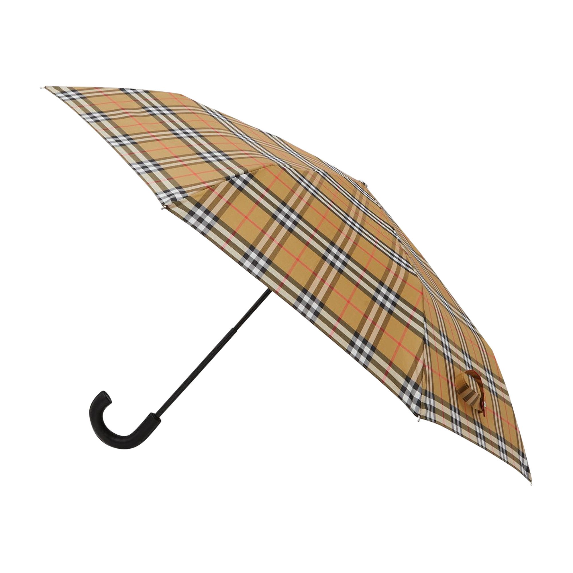 Buy Burberry Vintage Check Umbrella Archive Beige 80247821 GOAT