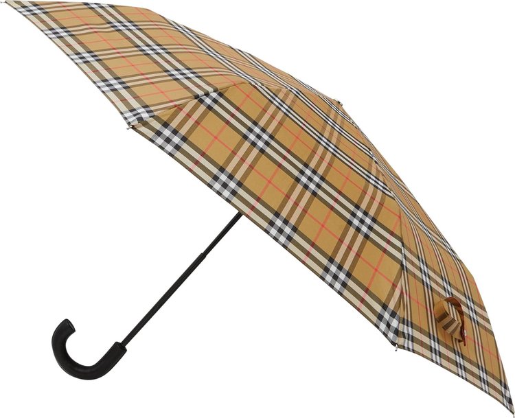 Burberry Vintage Check Umbrella Archive Beige