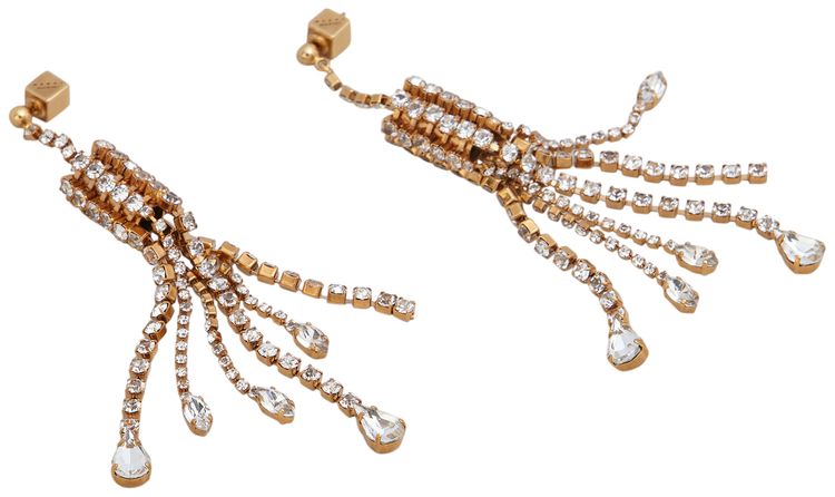 Marni Chandelier Earrings Glass