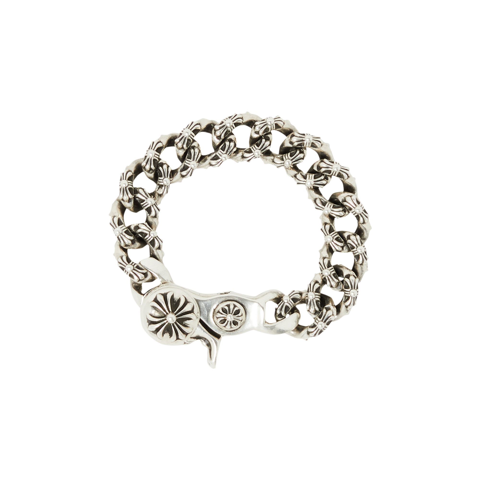 Chrome hearts clearance silver bracelet