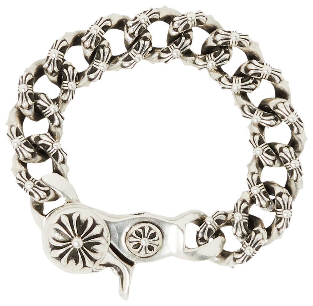 Buy Chrome Hearts Bracelet 'Silver' 1383 100000606B SILV GOAT