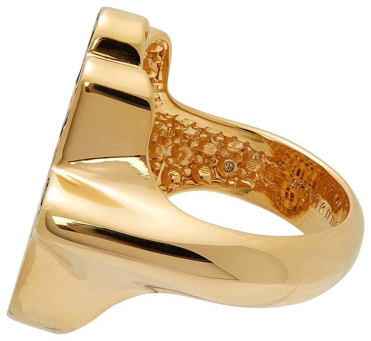 Vivienne Westwood Rojava Ring GoldBlack