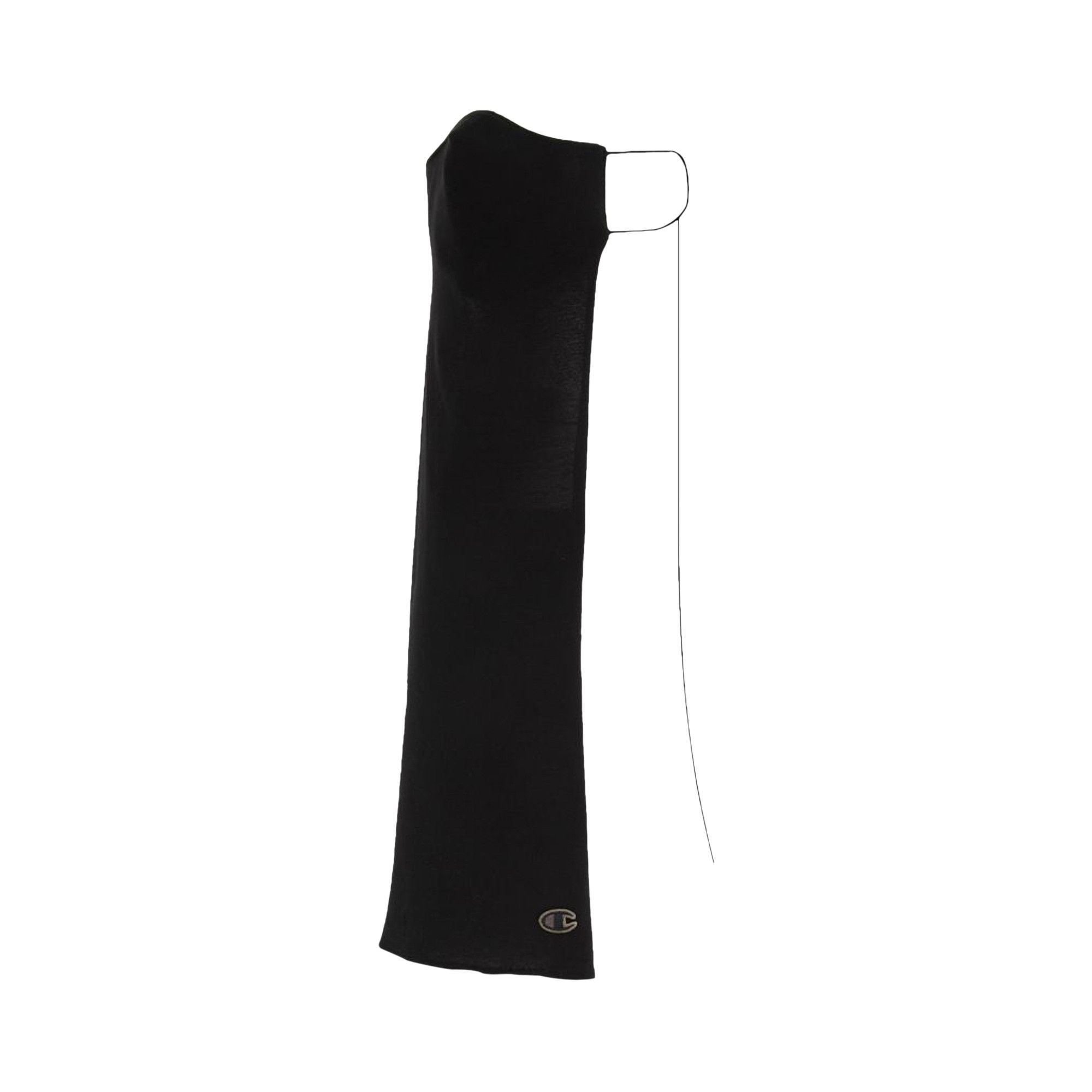 Buy Rick Owens x Champion Veil Mask 'Black' - 805502 KK001